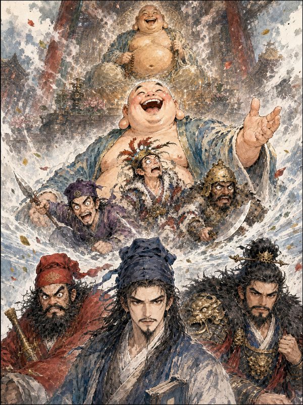 大肚弥勒收三怪，一堆臭屎化清风 cover